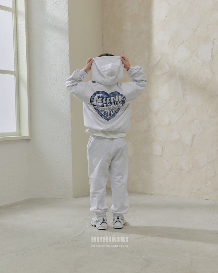 Hikiki - Korean Children Fashion - #Kfashion4kids - Heart Hoody Tee - 6