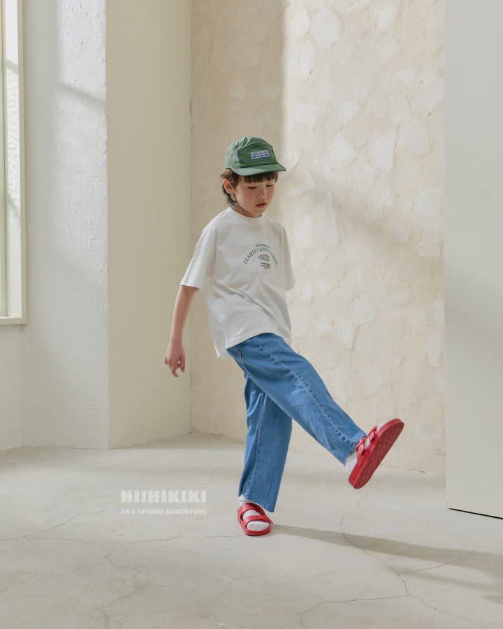Hikiki - Korean Children Fashion - #childofig - Cutting Denim Pants - 7