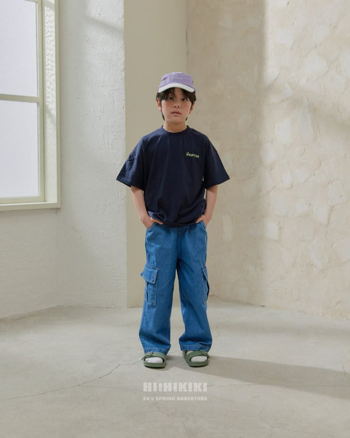 Hikiki - Korean Children Fashion - #childrensboutique - Wide Cargo Pants - 3