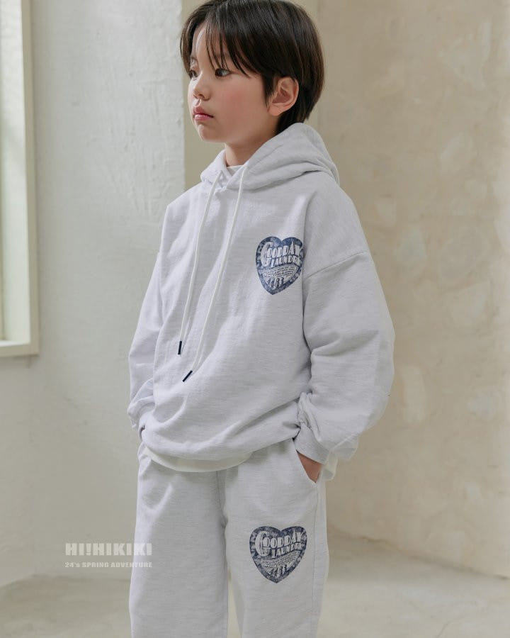 Hikiki - Korean Children Fashion - #fashionkids - Heart Jogger Pants - 3