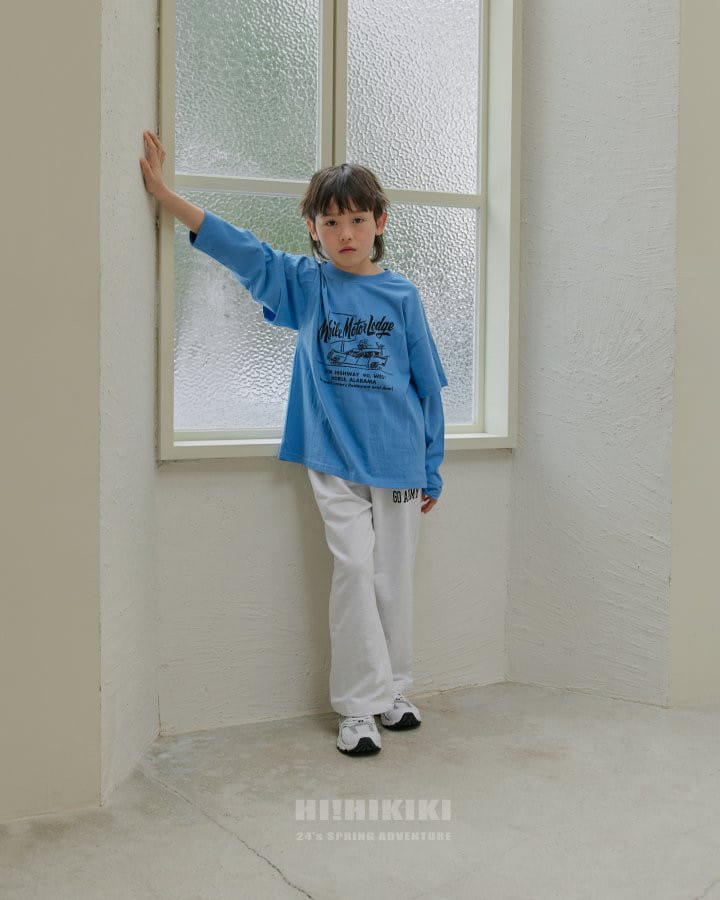 Hikiki - Korean Children Fashion - #kidzfashiontrend - Motor Double Tee - 3