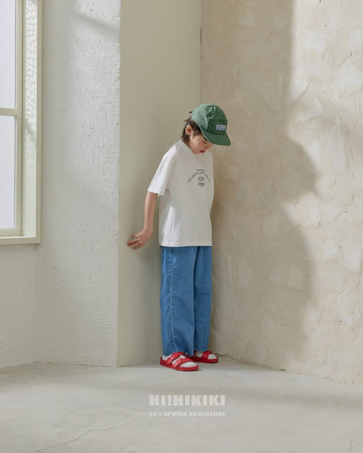 Hikiki - Korean Children Fashion - #prettylittlegirls - Cutting Denim Pants - 3