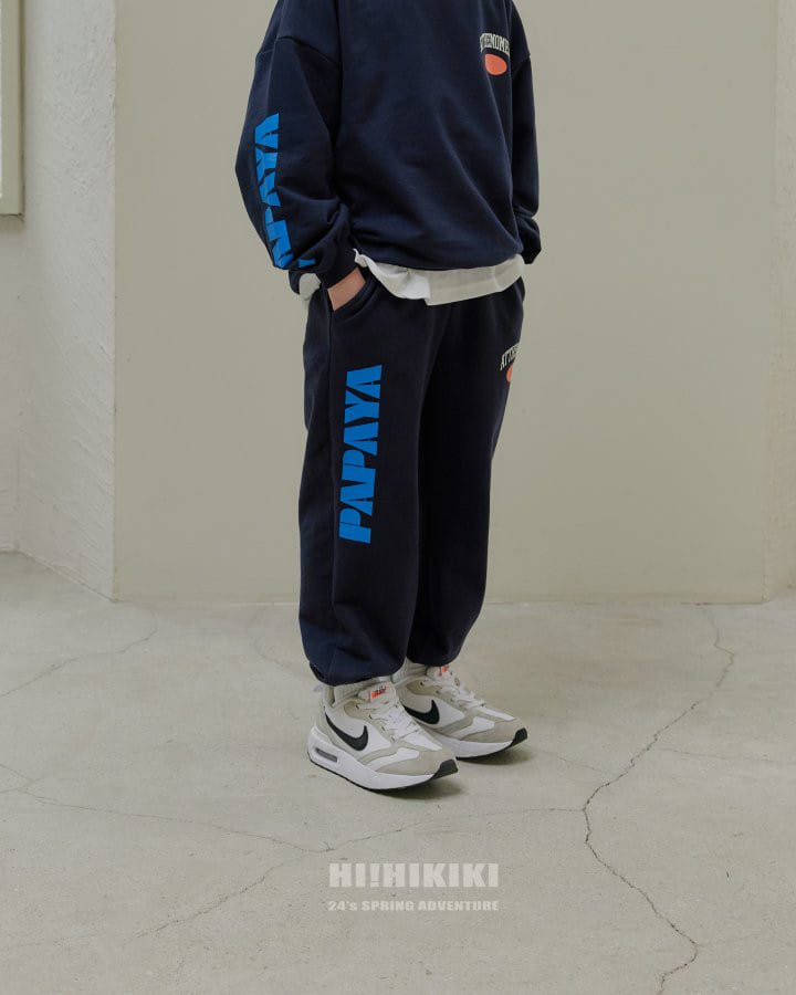 Hikiki - Korean Children Fashion - #toddlerclothing - Papaya Jogger Pants - 9