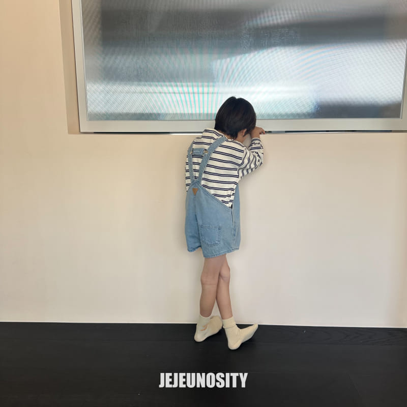 Jejeunosity - Korean Children Fashion - #childofig - Very Short Overalls - 3