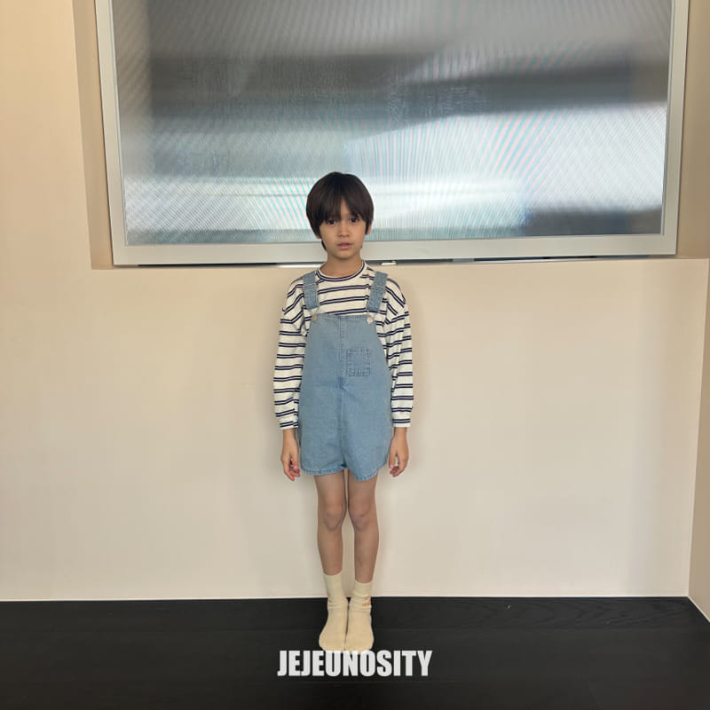 Jejeunosity - Korean Children Fashion - #childofig - Very Short Overalls - 4