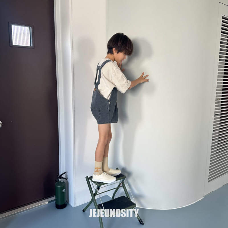 Jejeunosity - Korean Children Fashion - #discoveringself - Very Short Overalls - 6