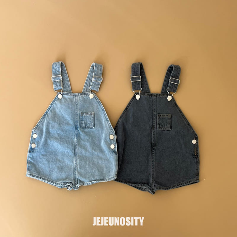 Jejeunosity - Korean Children Fashion - #stylishchildhood - Very Short Overalls - 2