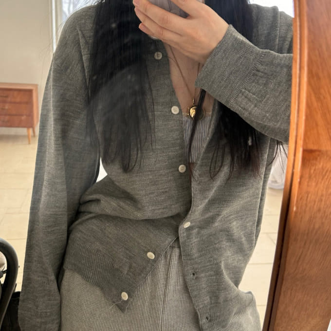 Jejeunosity - Korean Women Fashion - #momslook - Adult Ver Knit Cardigan