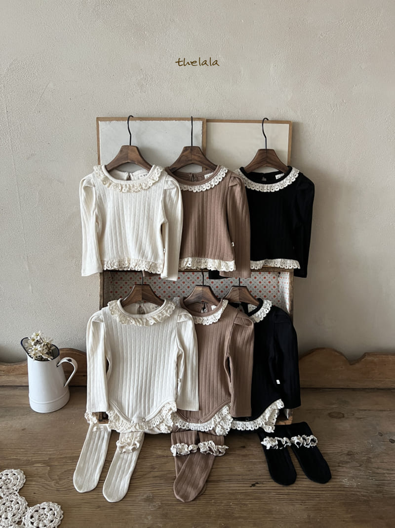 Lala - Korean Baby Fashion - #babyboutiqueclothing - Moly Body Suit - 4