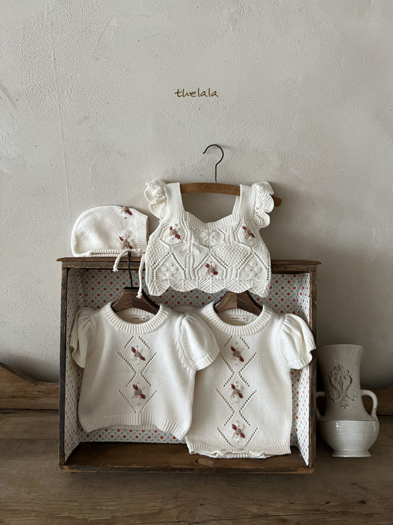 Lala - Korean Baby Fashion - #babylifestyle - Flower Body Suit - 6