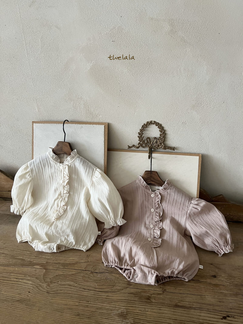 Lala - Korean Baby Fashion - #babyoutfit - Bagel Body Suit