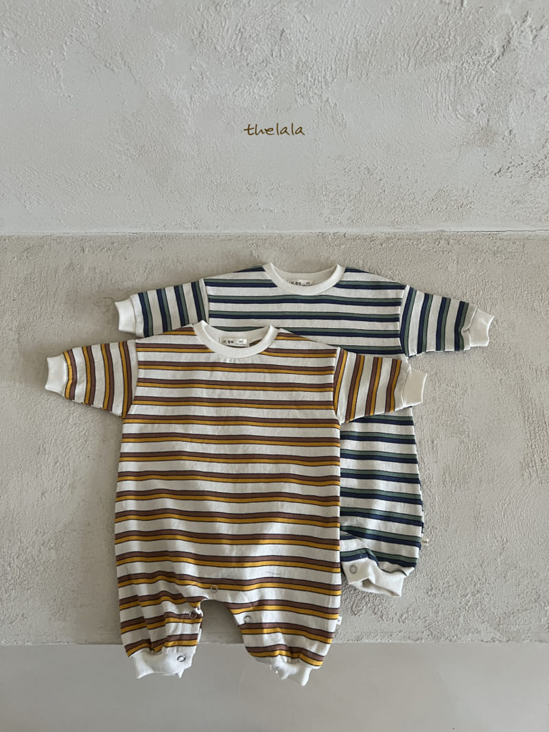 Lala - Korean Baby Fashion - #babywear - Two Line St Body Suit - 9