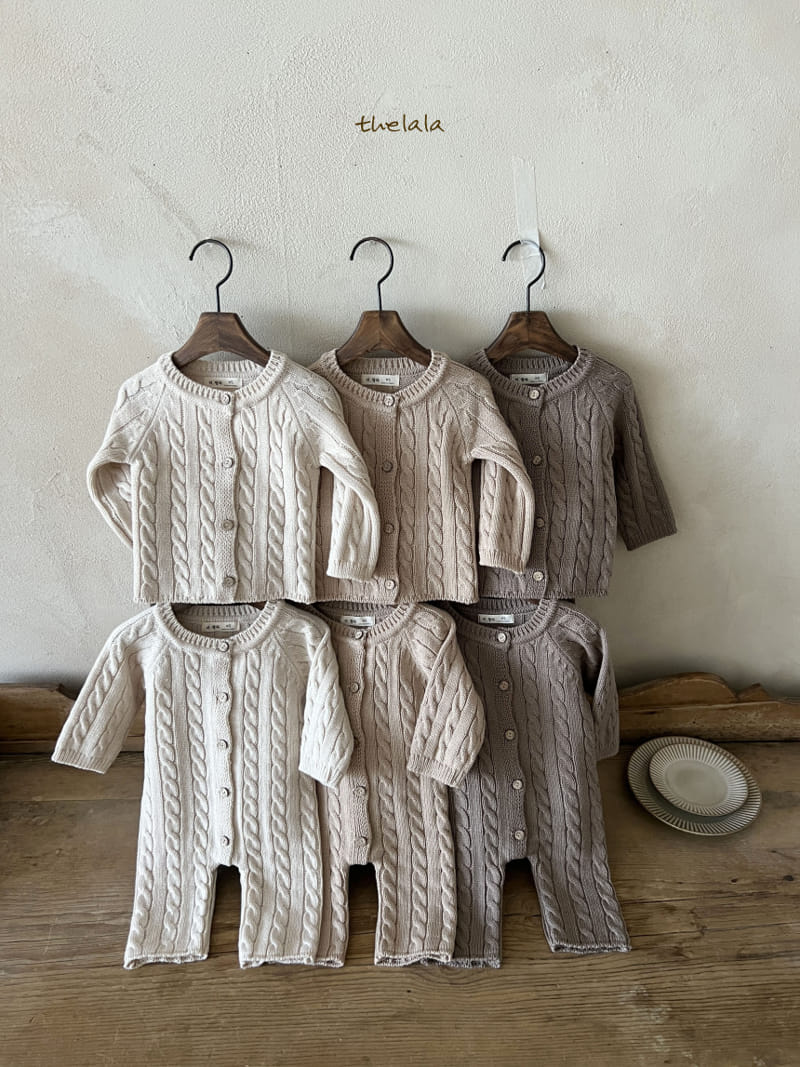 Lala - Korean Baby Fashion - #babywear - Churros Knit Body Suit - 7