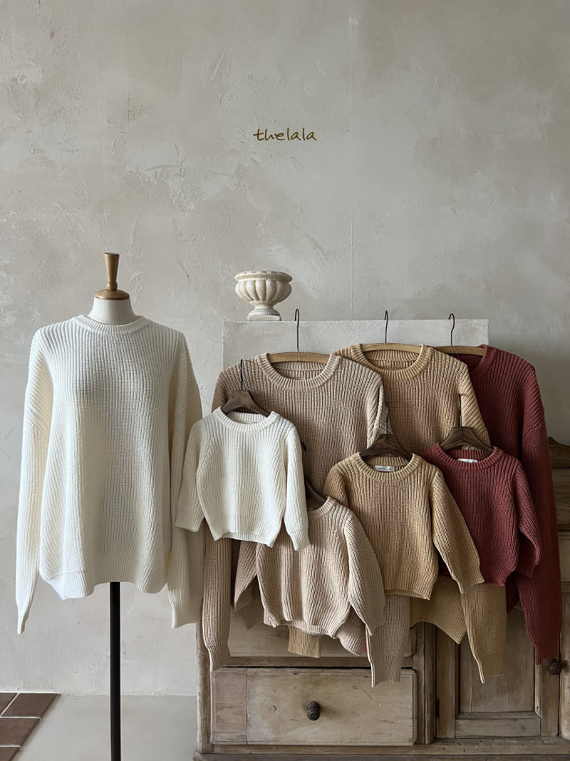 Lala - Korean Baby Fashion - #onlinebabyshop - Mom Knit Ya Tee - 2