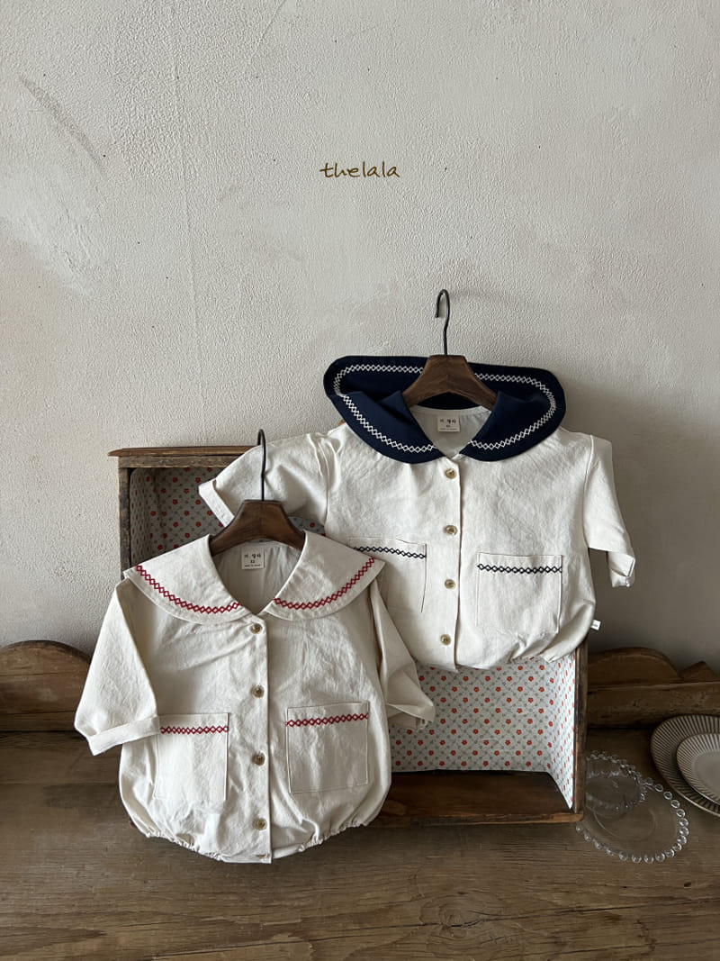 Lala - Korean Children Fashion - #Kfashion4kids - Marine Body Suit