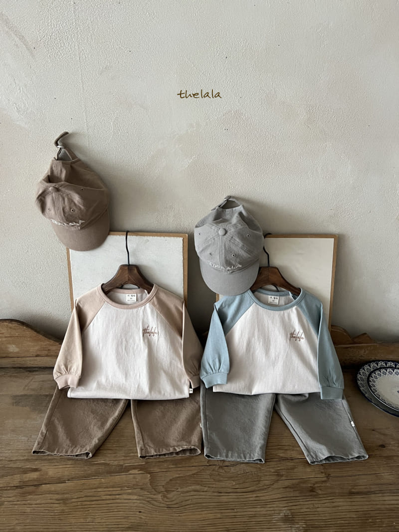 Lala - Korean Children Fashion - #childrensboutique - Color Raglan Tee - 8