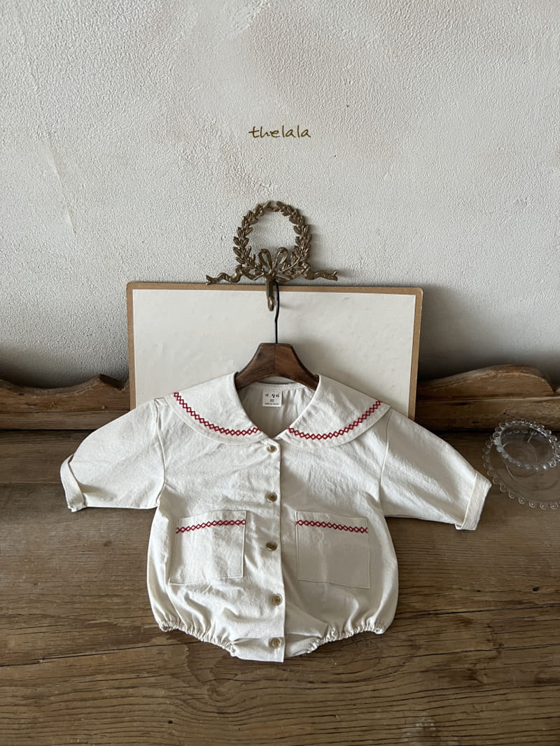 Lala - Korean Children Fashion - #littlefashionista - Marine Body Suit - 2