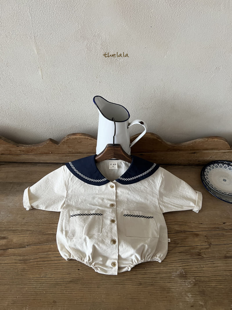 Lala - Korean Children Fashion - #magicofchildhood - Marine Body Suit - 3