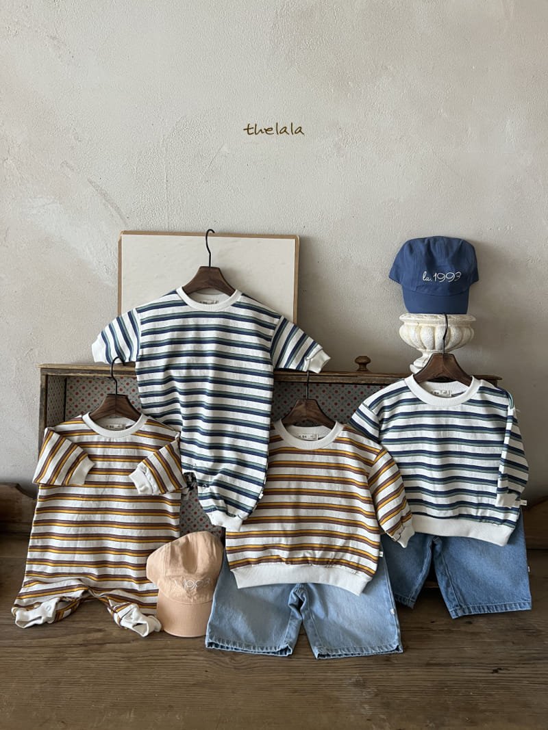 Lala - Korean Children Fashion - #minifashionista - Two Line St Sweatshirt - 8