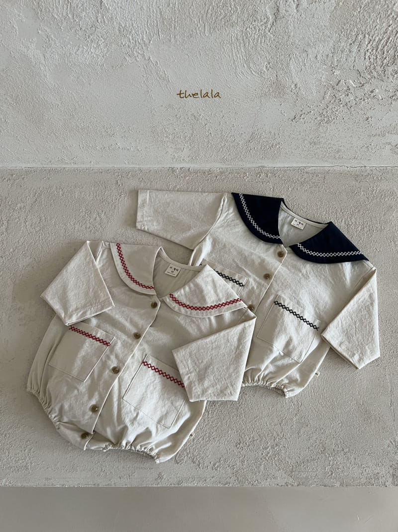 Lala - Korean Children Fashion - #magicofchildhood - Marine Body Suit - 4