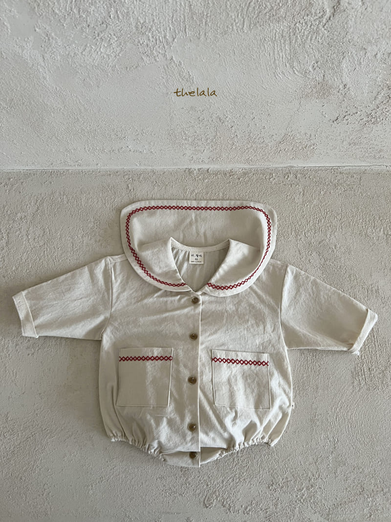 Lala - Korean Children Fashion - #prettylittlegirls - Marine Body Suit - 5