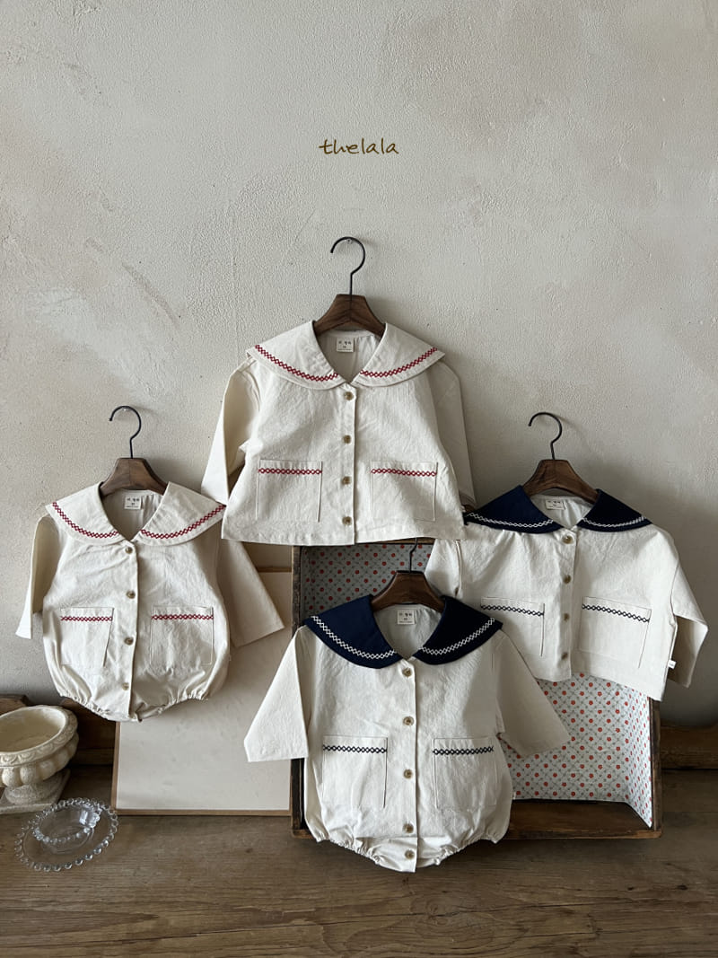 Lala - Korean Children Fashion - #stylishchildhood - Marine Body Suit - 8