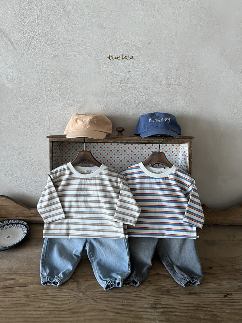 Lala - Korean Children Fashion - #stylishchildhood - Jogger Denim Pants - 11