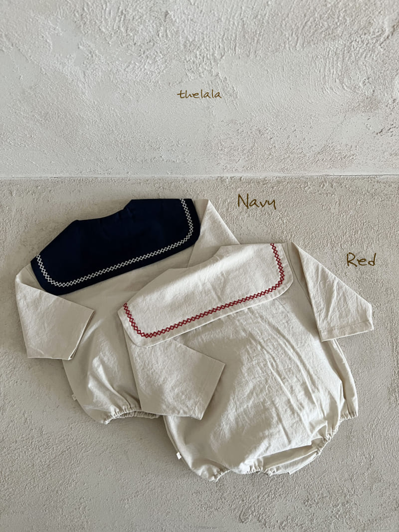Lala - Korean Children Fashion - #todddlerfashion - Marine Body Suit - 6