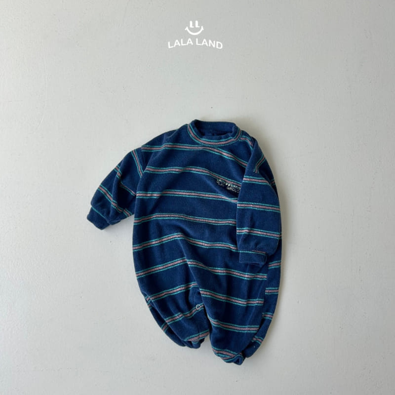 Lalaland - Korean Baby Fashion - #babyfashion - Bebe Sand Terry Body Suit - 3