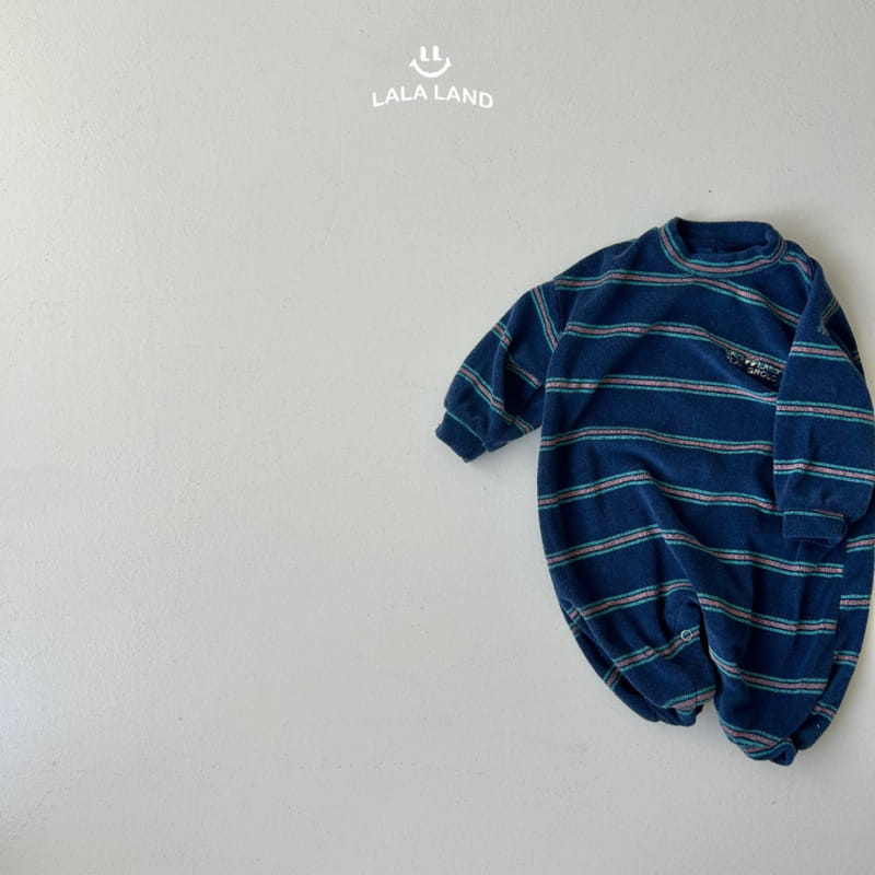 Lalaland - Korean Baby Fashion - #babyfashion - Bebe Sand Terry Body Suit - 4