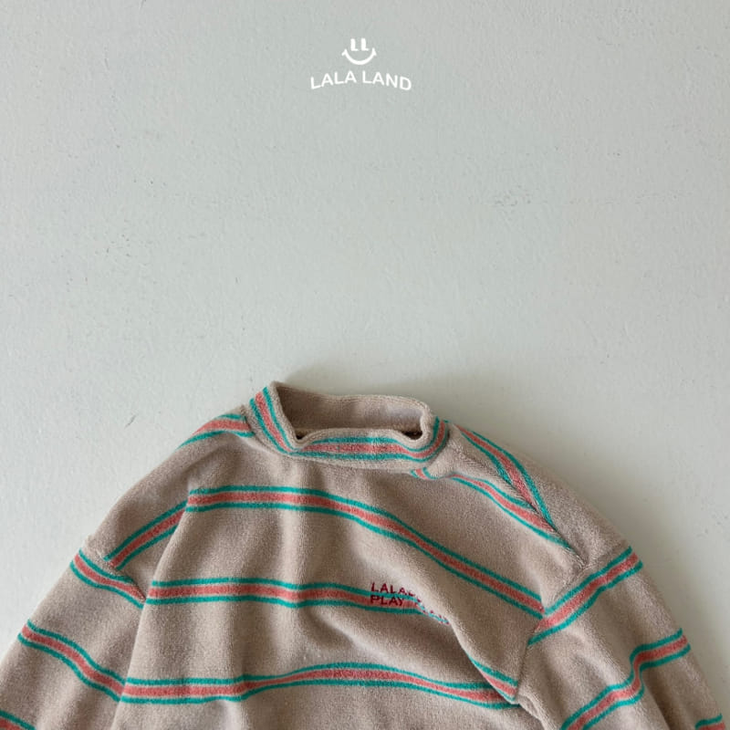 Lalaland - Korean Baby Fashion - #babyootd - Bebe Sand Terry Body Suit - 8