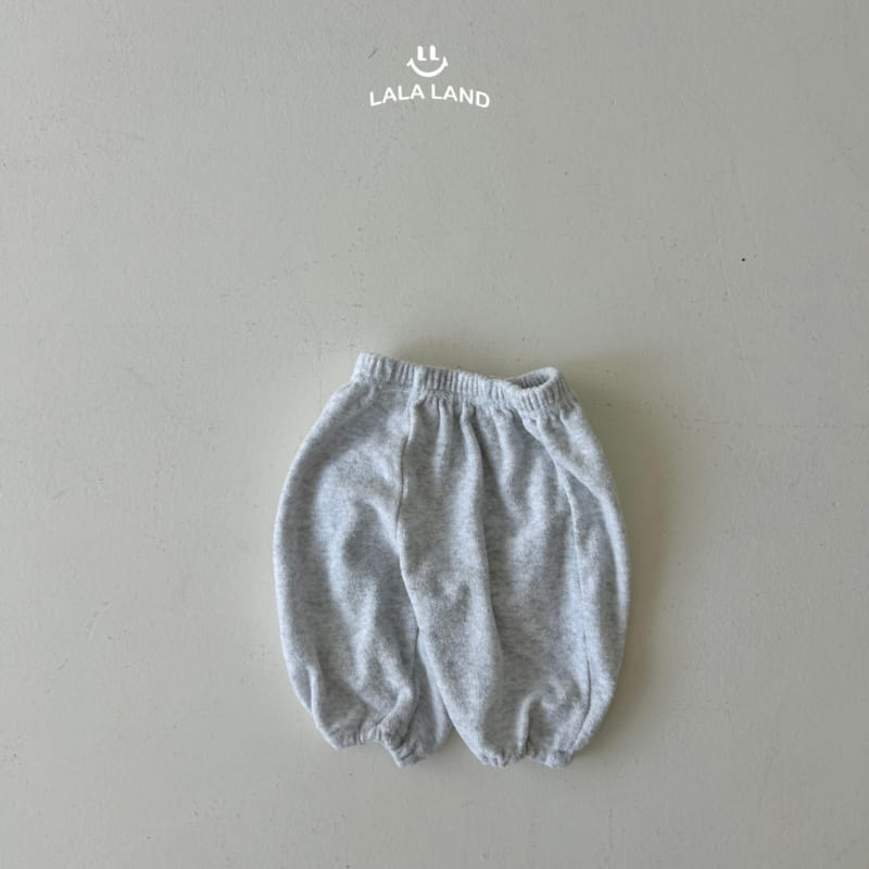 Lalaland - Korean Baby Fashion - #babyootd - Bebe Terry Pants - 5
