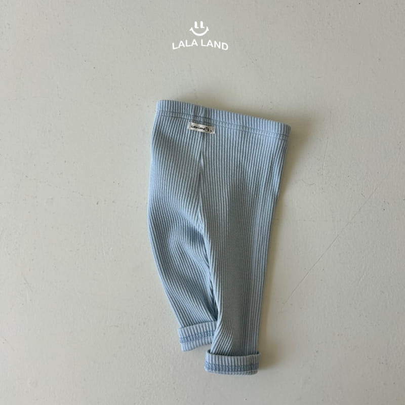 Lalaland - Korean Baby Fashion - #babyoutfit - Bebe Rib Leggings - 3