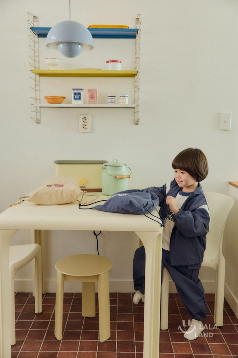 Lalaland - Korean Children Fashion - #Kfashion4kids - Varsity Zip Up - 5