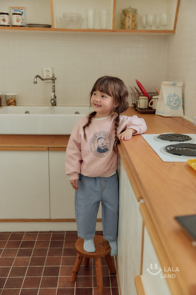 Lalaland - Korean Children Fashion - #discoveringself - Stamp Sweatshirt - 2