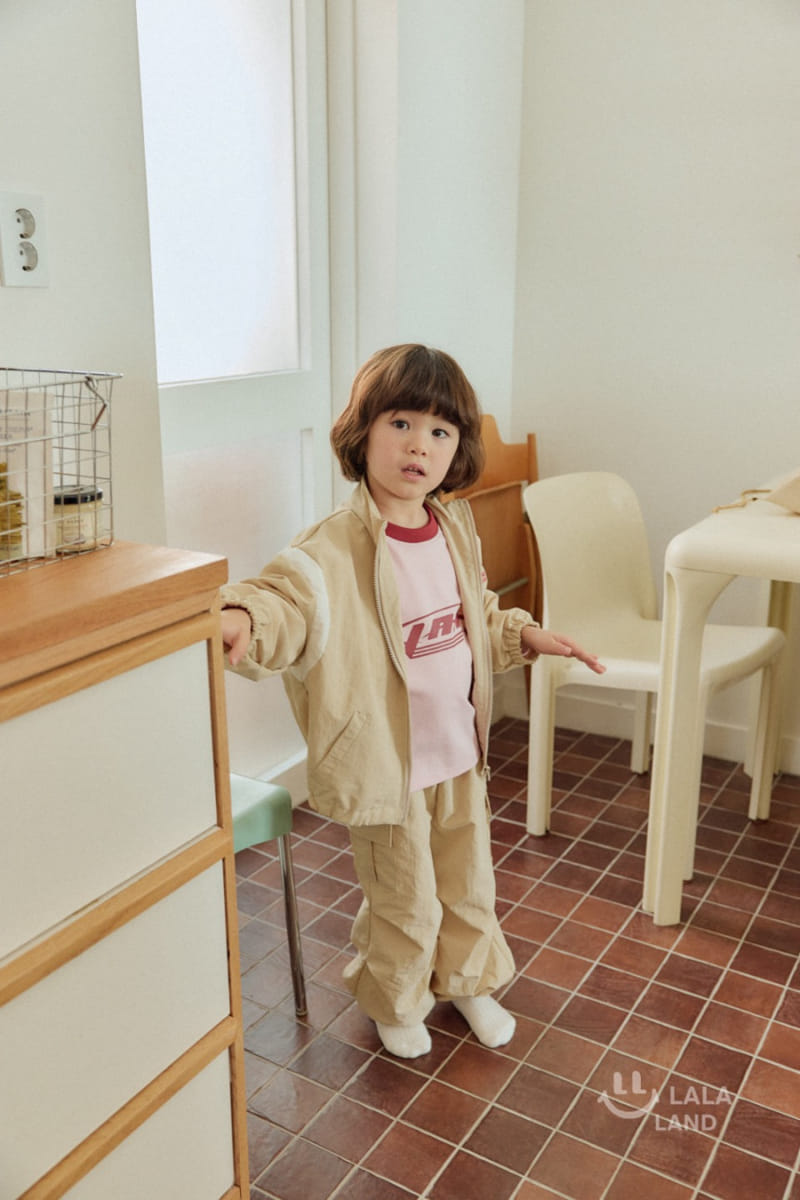 Lalaland - Korean Children Fashion - #littlefashionista - Varsity Zip Up - 6