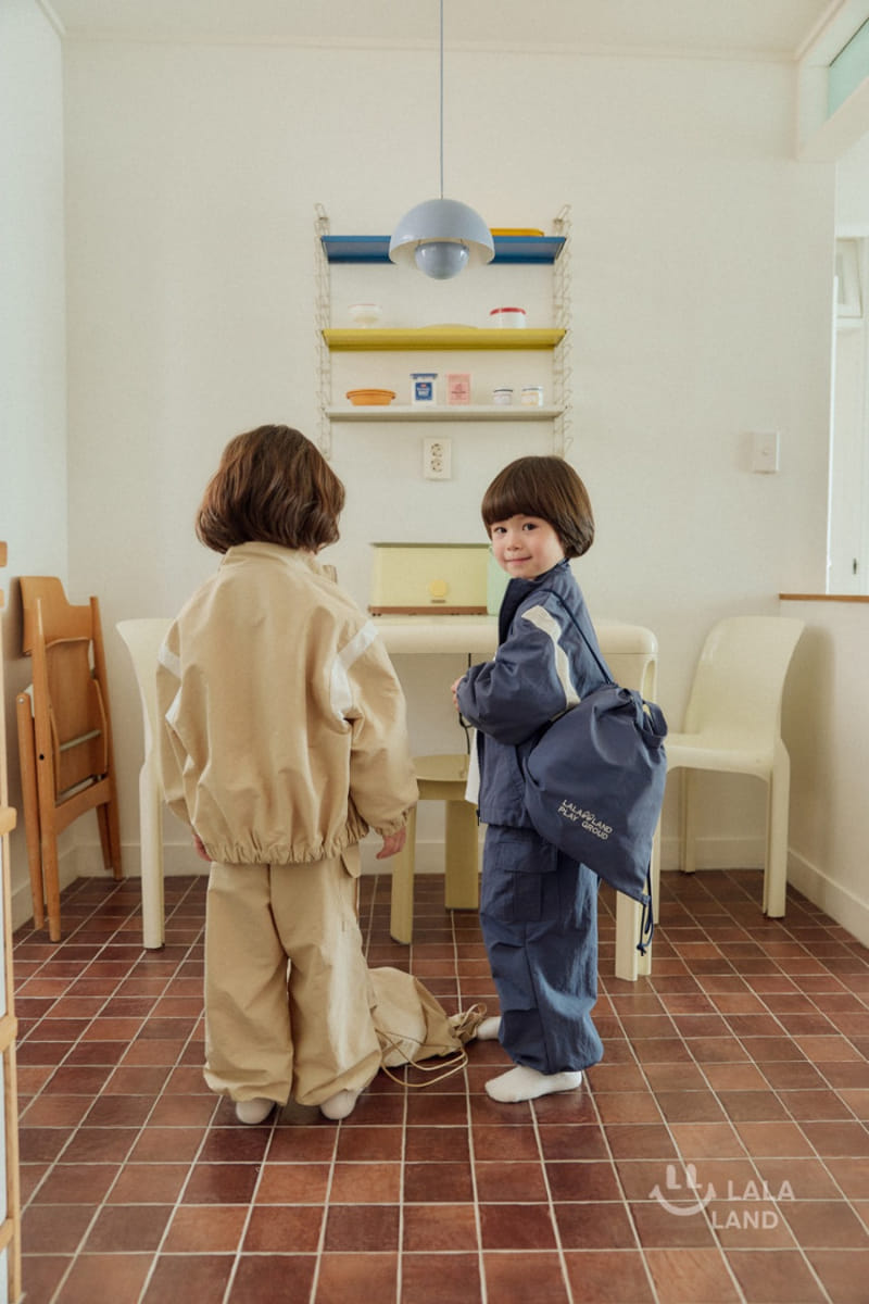 Lalaland - Korean Children Fashion - #magicofchildhood - Varsity Zip Up - 7