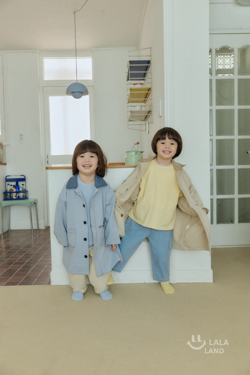 Lalaland - Korean Children Fashion - #littlefashionista - Ditto Trench Jacket - 4
