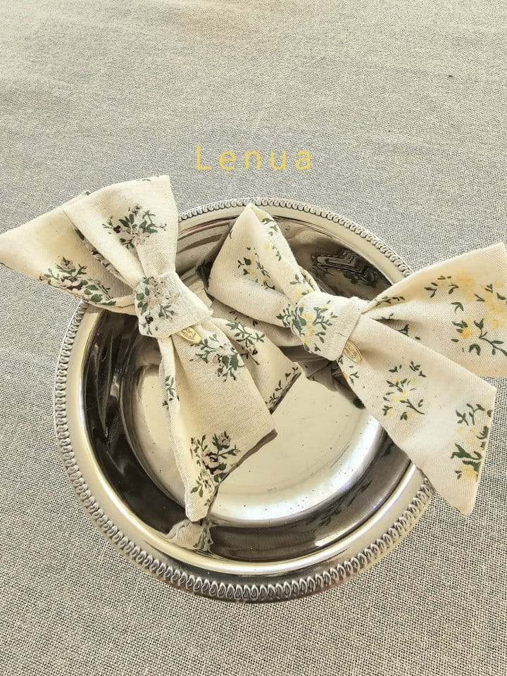 Lenua - Korean Baby Fashion - #babyfever - Flower Rone Hair Clip - 3