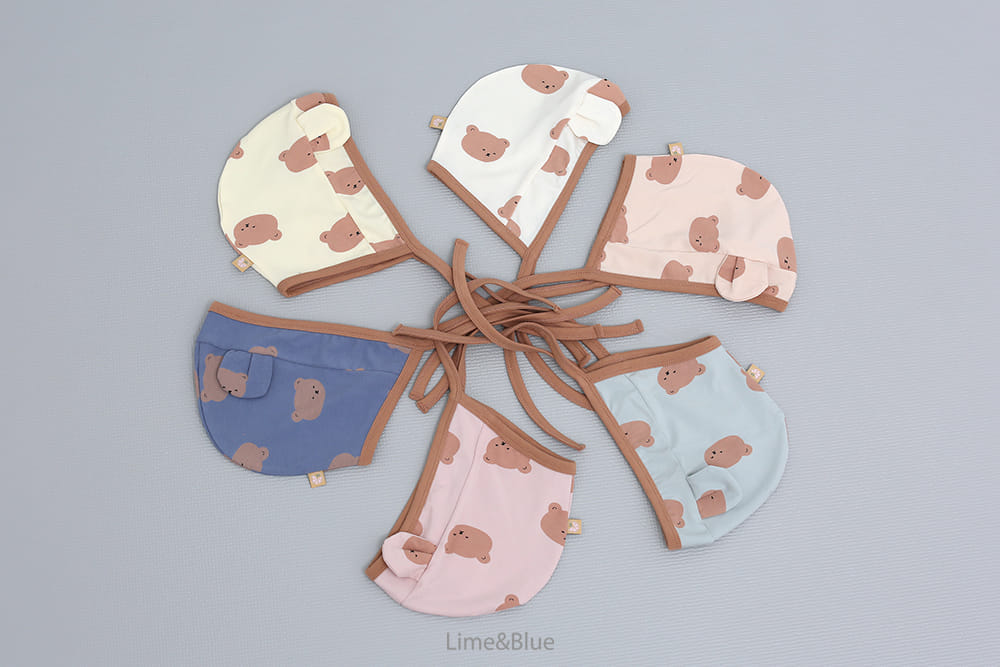 Lime & Blue - Korean Baby Fashion - #babyboutique - Bear Baby Suit Hat