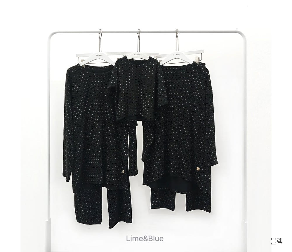 Lime & Blue - Korean Children Fashion - #childrensboutique - Mom Dad Dot Best Easy Wear - 9