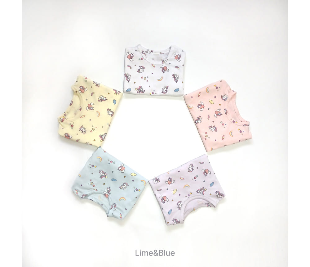 Lime & Blue - Korean Children Fashion - #kidsshorts - One Pick Uni Easy Wear - 5