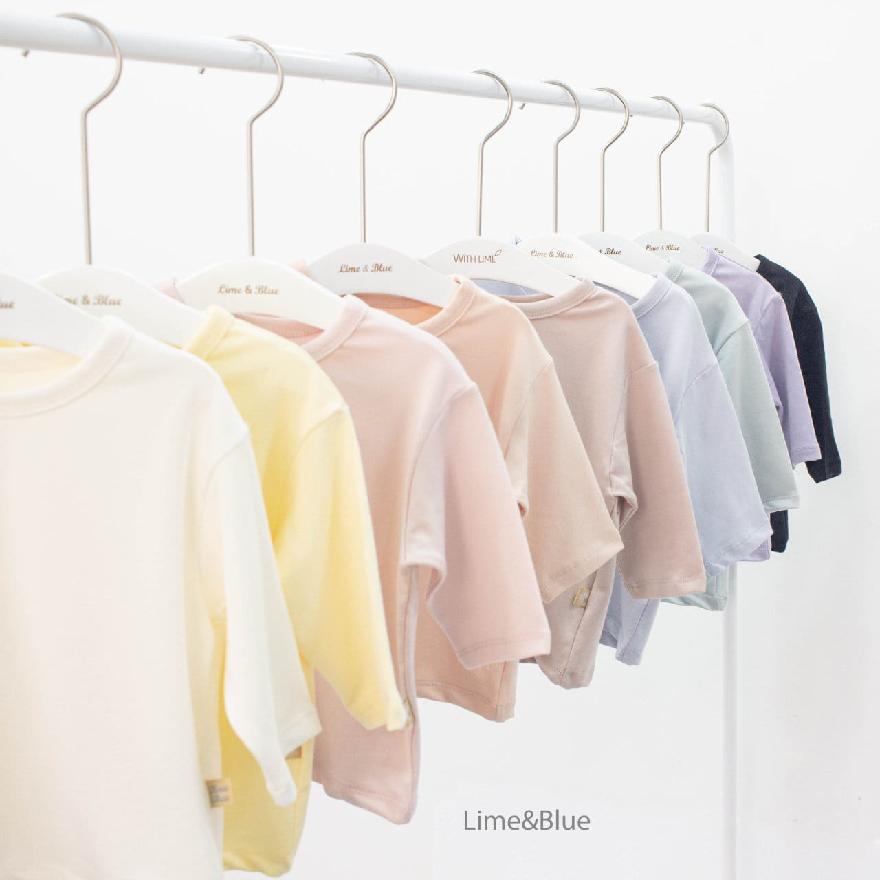 Lime & Blue - Korean Children Fashion - #kidsstore - Creamy Easy Wear - 2