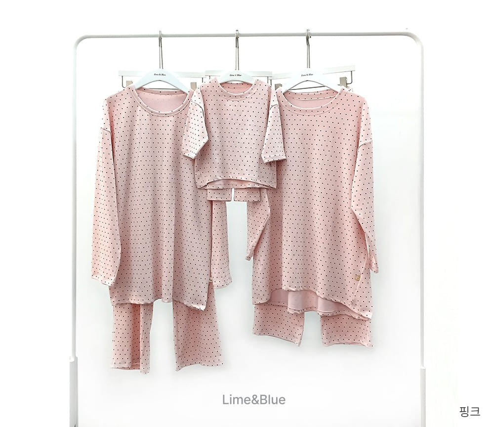 Lime & Blue - Korean Children Fashion - #todddlerfashion - Mom Dad Dot Best Easy Wear - 5