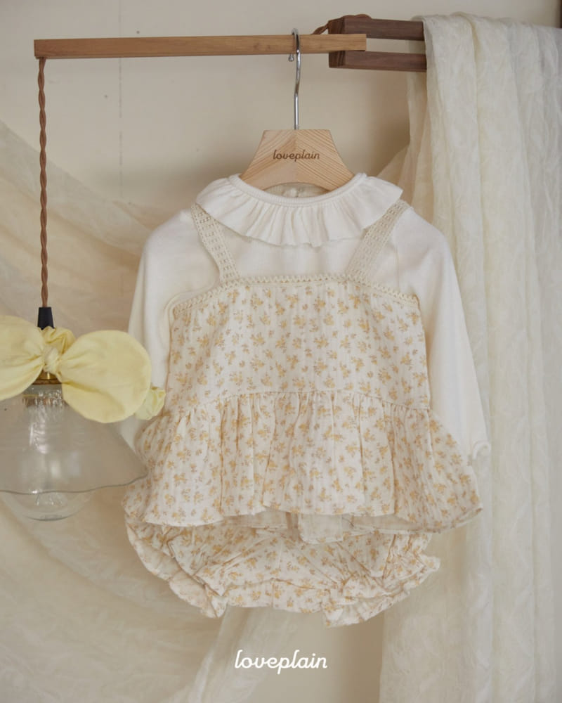 Loveplain - Korean Baby Fashion - #babyfashion - Mari Bustier Top Bottom Set - 11