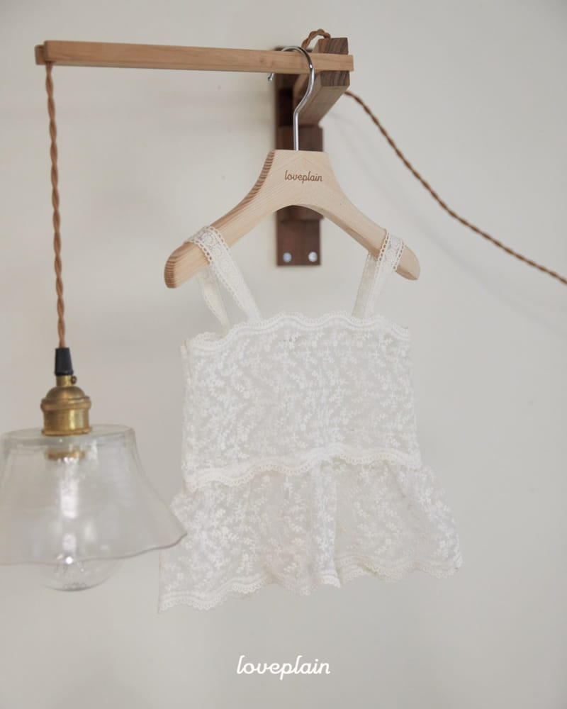 Loveplain - Korean Children Fashion - #Kfashion4kids - Blue Bell Bustier - 2