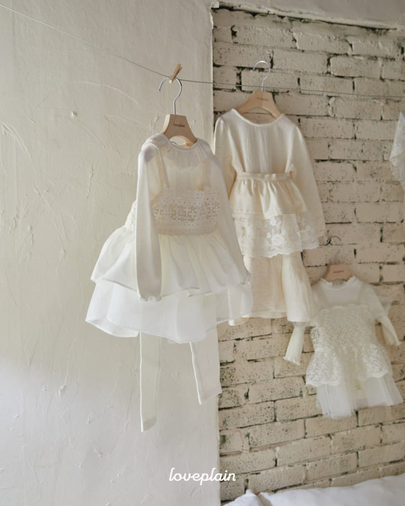 Loveplain - Korean Children Fashion - #childofig - Lucy Rib Tee - 8