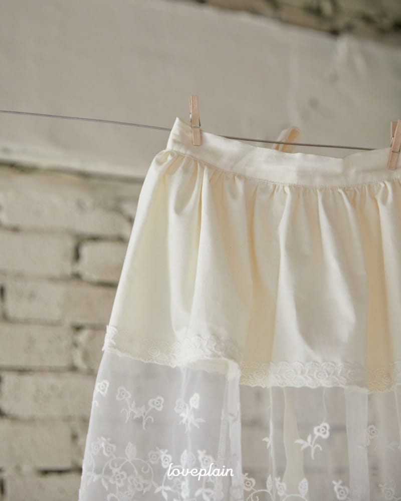 Loveplain - Korean Children Fashion - #childofig - Rose Apron - 5