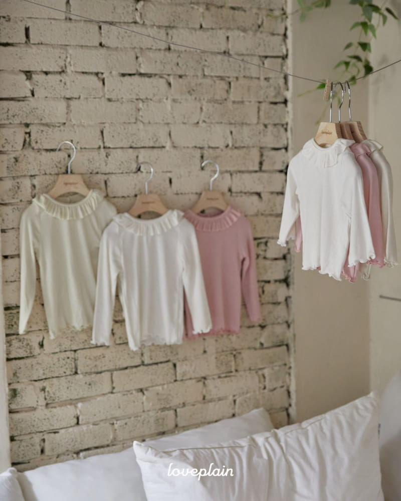 Loveplain - Korean Children Fashion - #magicofchildhood - Lucy Rib Tee - 2