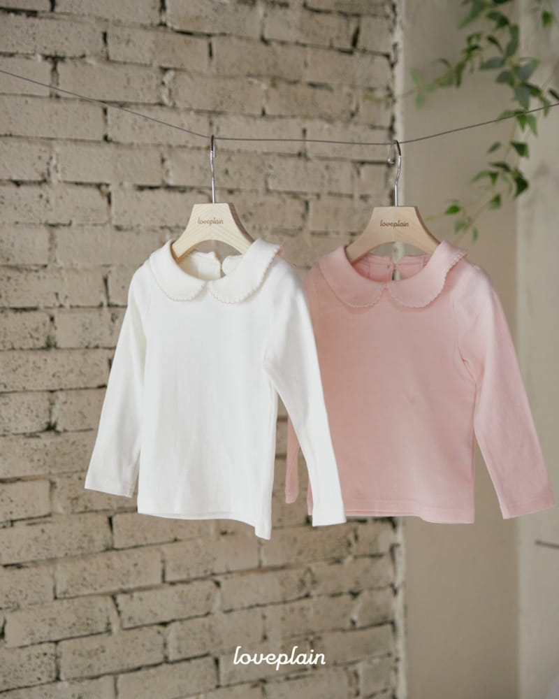 Loveplain - Korean Children Fashion - #magicofchildhood - Roman Eri Tee